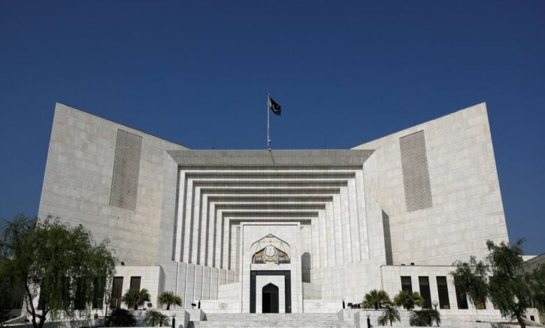 supreme court of pakistan where the office of pakistan bar council is situated in islamabad pakistan april 4 2022 photo reuters