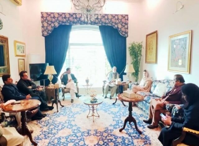 the announcement came after a meeting with maryam nawaz and rana sanaullah where the new members expressed their allegiance to the party photo express