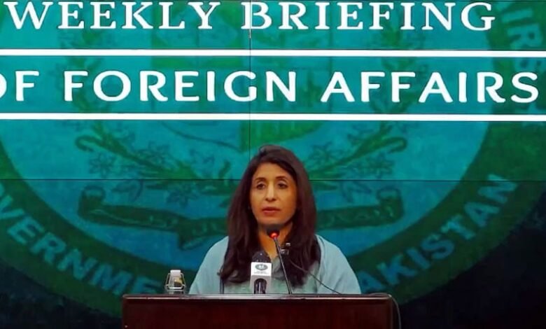 foreign office spokesperson mumtaz zahra baloch