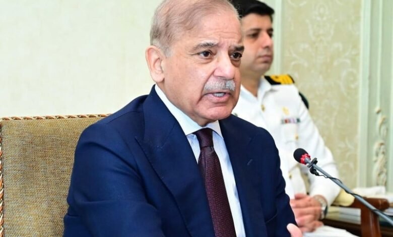 prime minister shehbaz sharif photo pid file