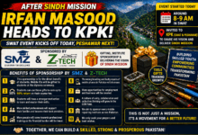 After Sindh Mission, Irfan Masood Expands to KPK Swat Event Begins with Student-Focused Sponsorships